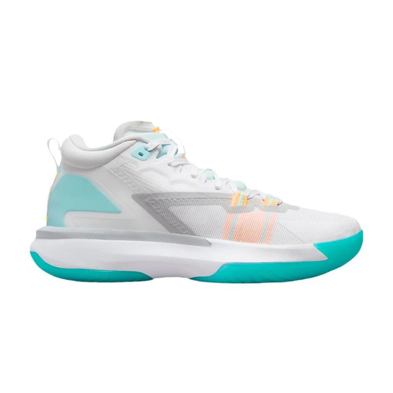 Air Jordan Zion 1 Pf Hvit Turkis Herresko