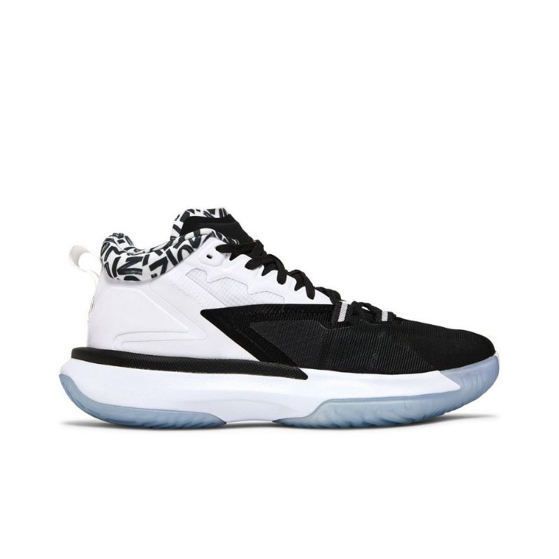 Air Jordan Zion 1 Pf Svart Hvitt Gull Herresko