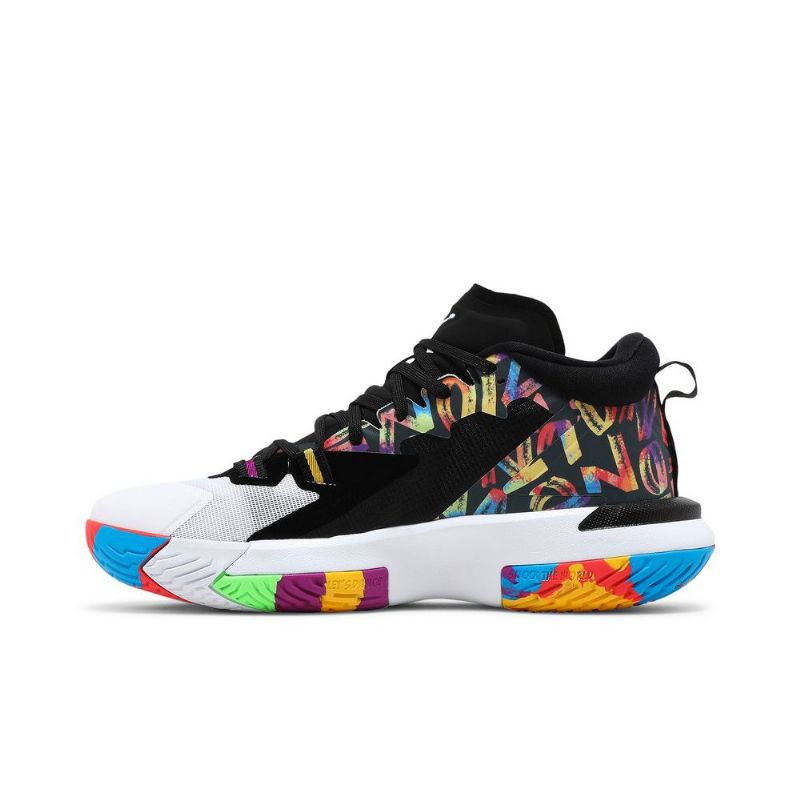 Air Jordan Zion 1 Svart Hvit Flerfarget Herresko