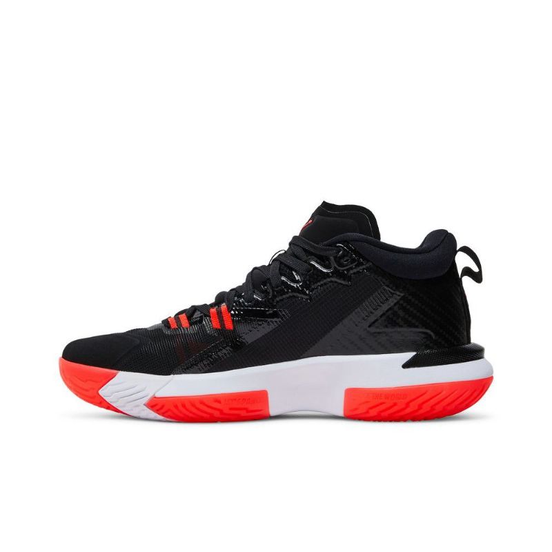 Air Jordan Zion 1 Svart Hvit Rød Herresko