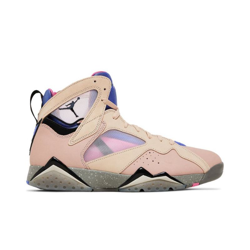 Air Jordan 7 Retro Se Brun Lilla Rosa Svart Herresko