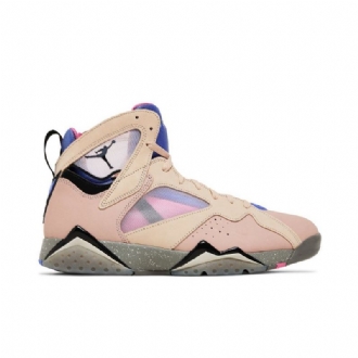Air Jordan 7 Retro Se Brun Lilla Rosa Svart Herresko