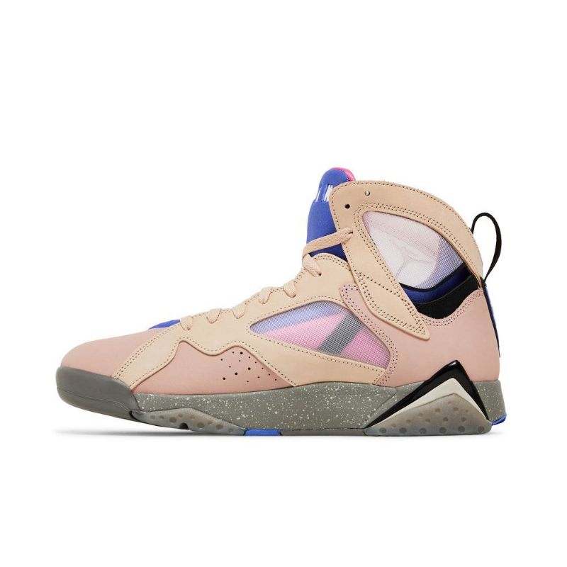 Air Jordan 7 Retro Se Brun Lilla Rosa Svart Herresko