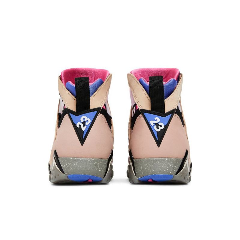 Air Jordan 7 Retro Se Brun Lilla Rosa Svart Herresko