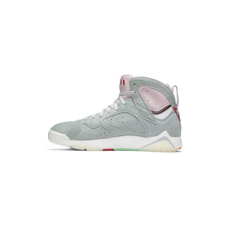 Air Jordan 7 Retro Se Grå Rosa Hvit Herresko