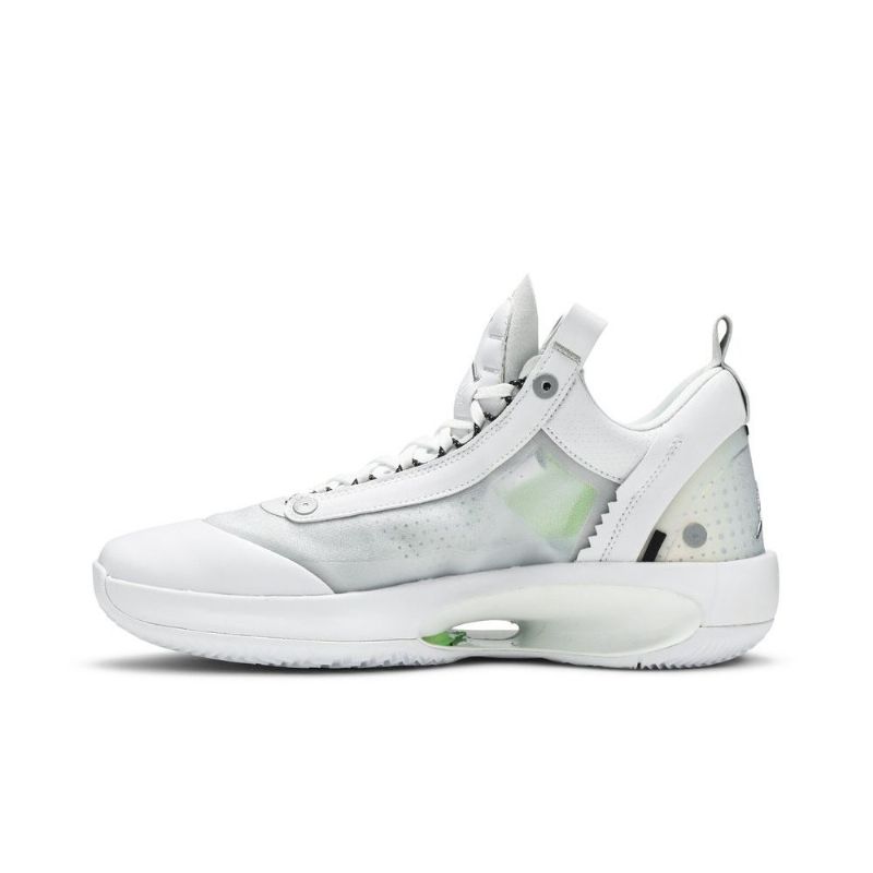 Air Jordan 34 Lav Pf Hvit Grønn Herresko
