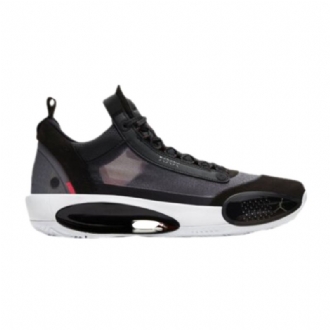 Air Jordan 34 Lav Pf Svart Grå Herresko