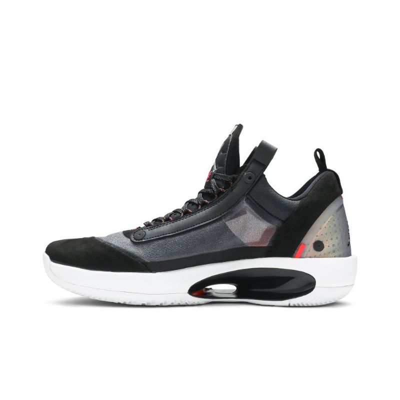 Air Jordan 34 Low Svart Grå Herresko