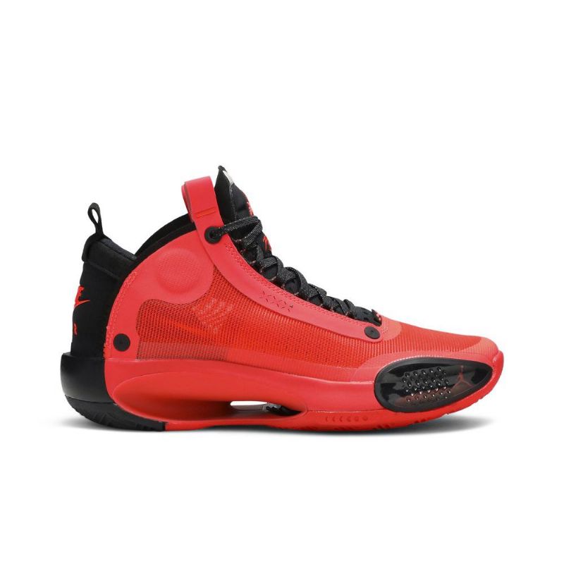 Air Jordan 34 Pf Rød Svart Herresko
