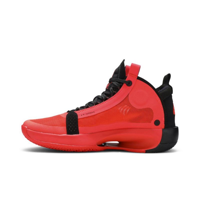 Air Jordan 34 Pf Rød Svart Herresko