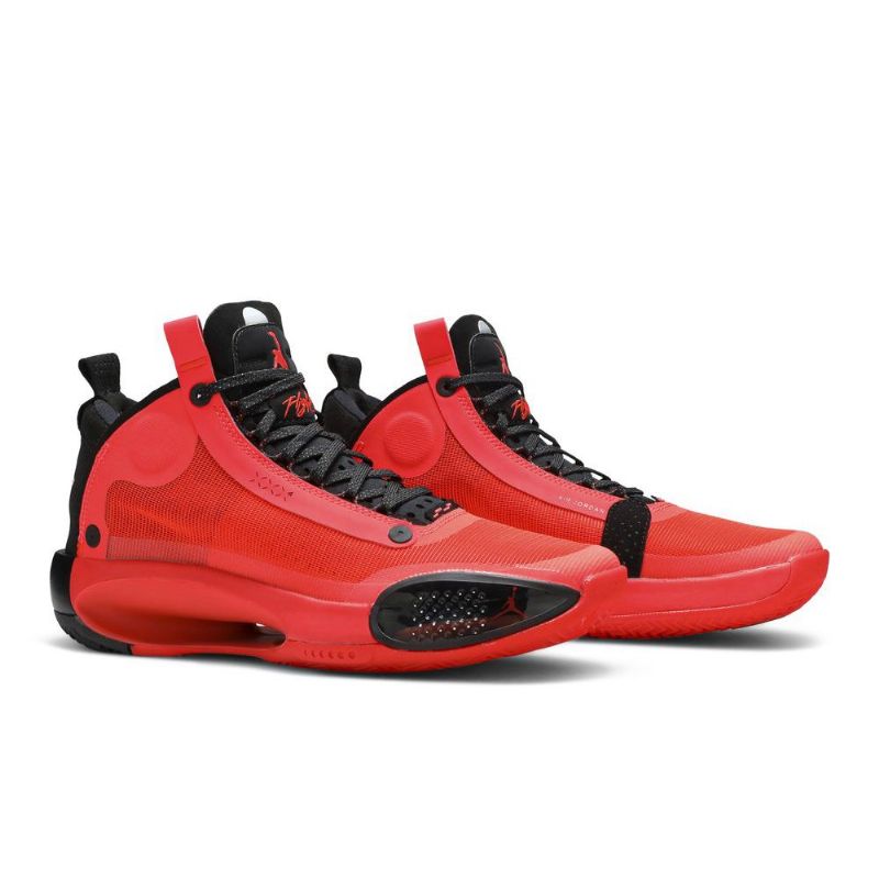 Air Jordan 34 Pf Rød Svart Herresko