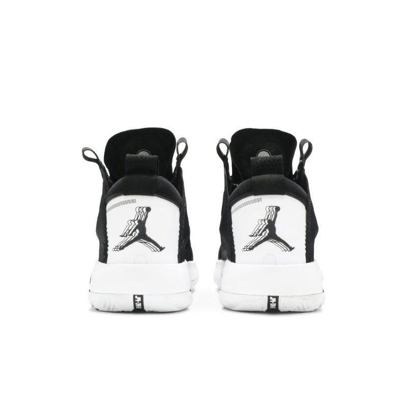 Air Jordan 34 Pf Svart Hvit Herresko