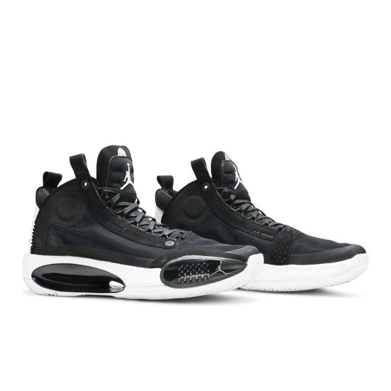 Air Jordan 34 Pf Svart Hvit Herresko