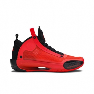 Air Jordan 34 Røde Svarte Herresko