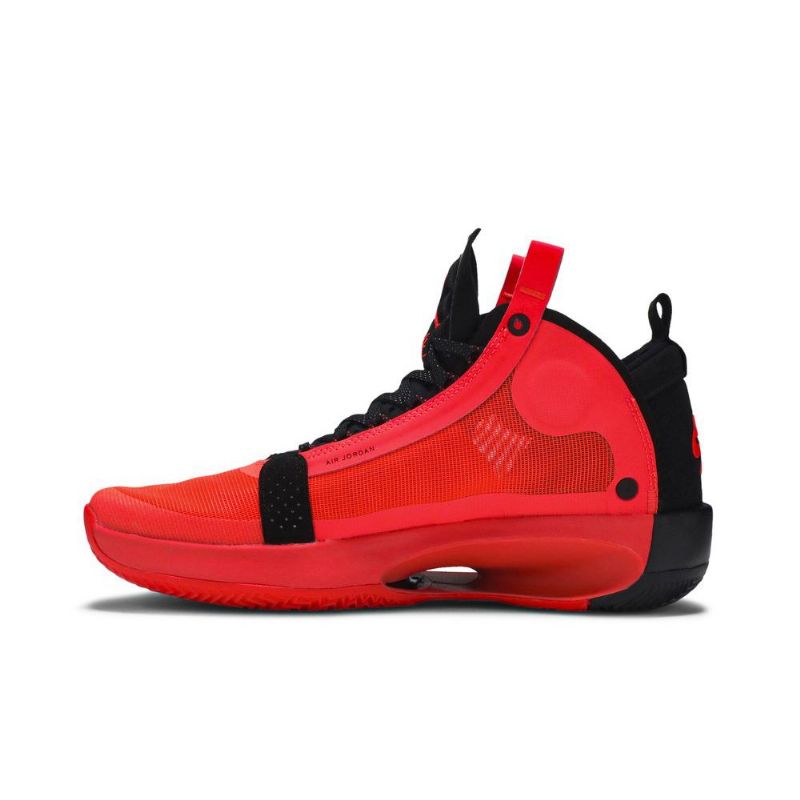 Air Jordan 34 Røde Svarte Herresko