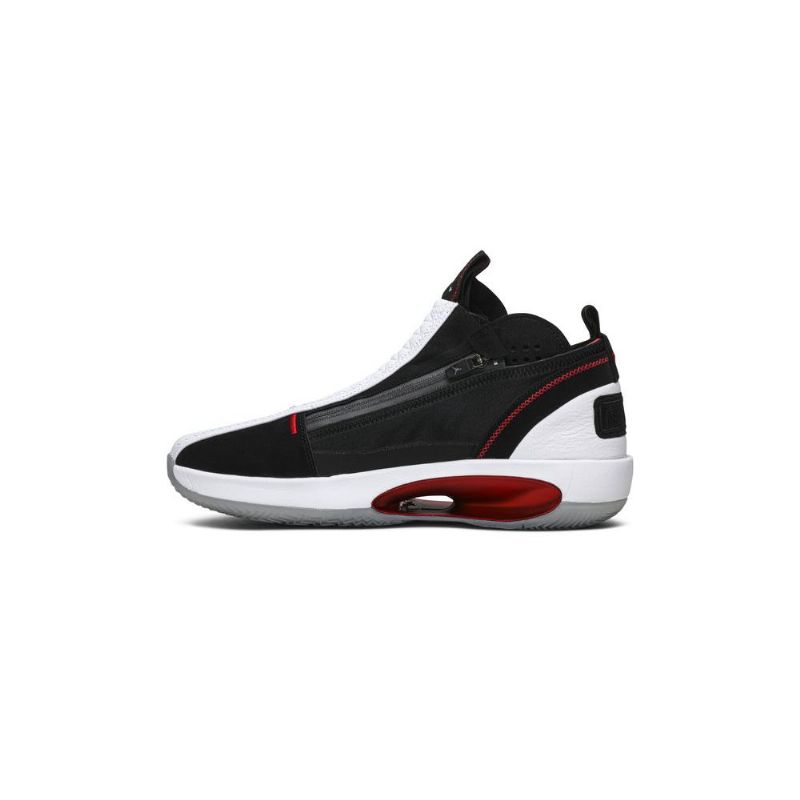 Air Jordan 34 Se Ligkle Svart Hvit Bordeaux Herresko