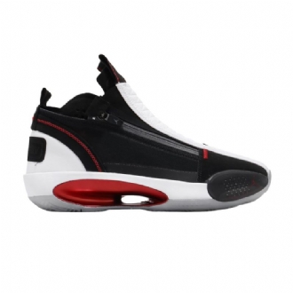 Air Jordan 34 Se Pf Svart Rød Hvit Herresko