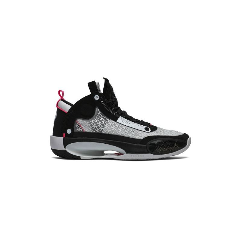 Air Jordan 34 Svart Hvit Rosa Herresko
