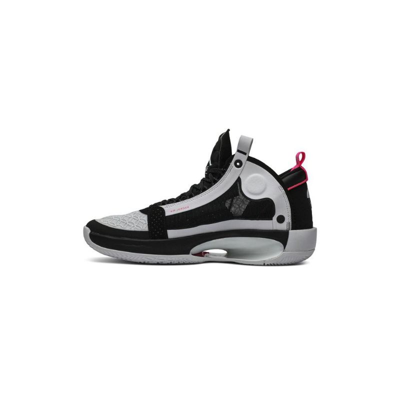 Air Jordan 34 Svart Hvit Rosa Herresko