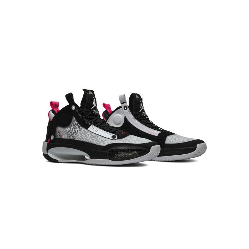 Air Jordan 34 Svart Hvit Rosa Herresko