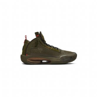 Air Jordan 34 Zion Williamson Brun Rød Herresko