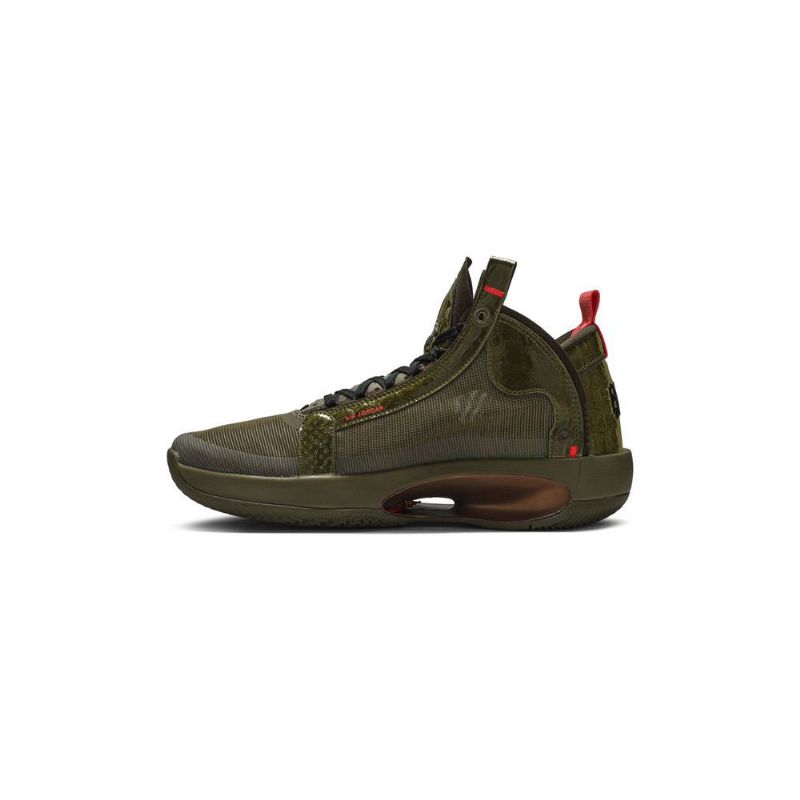 Air Jordan 34 Zion Williamson Brun Rød Herresko