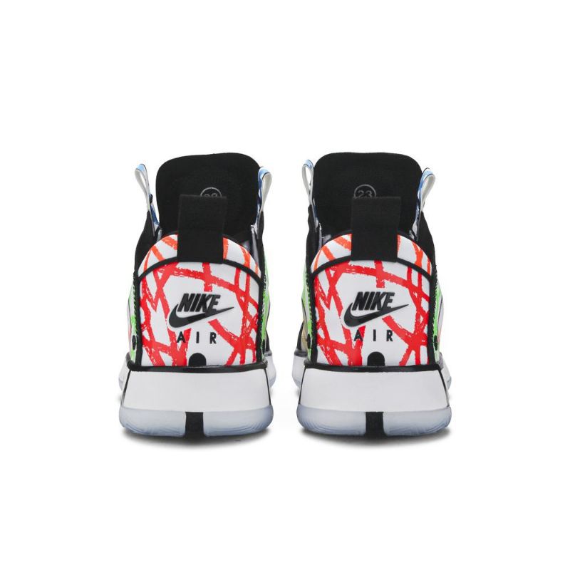 Air Jordan 34 Zion Williamson Hvite Flerfargede Herresko