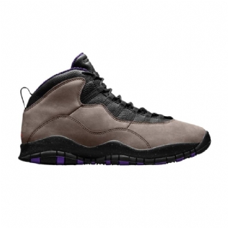 Air Jordan 10 Retro Brun Svart Herresko