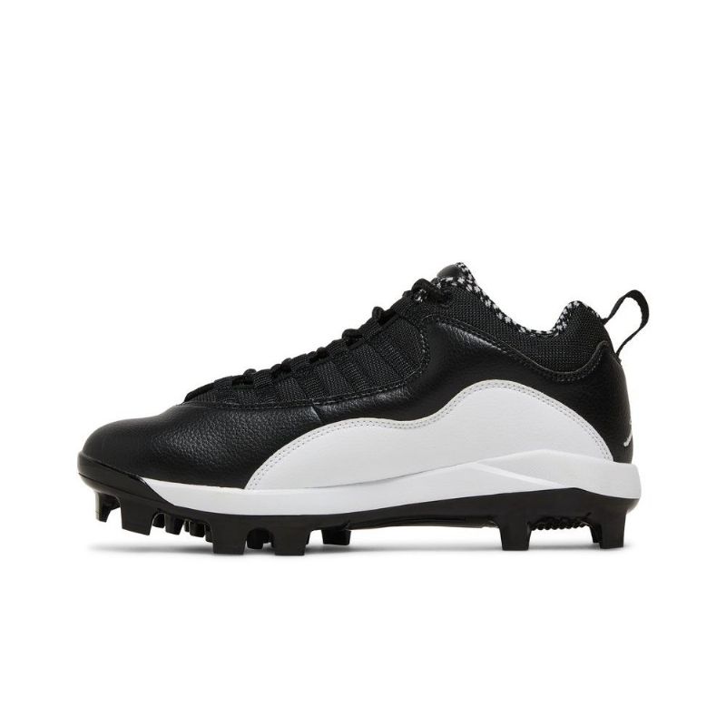Air Jordan 10 Retro Mcs Low Svart Hvit Herresko