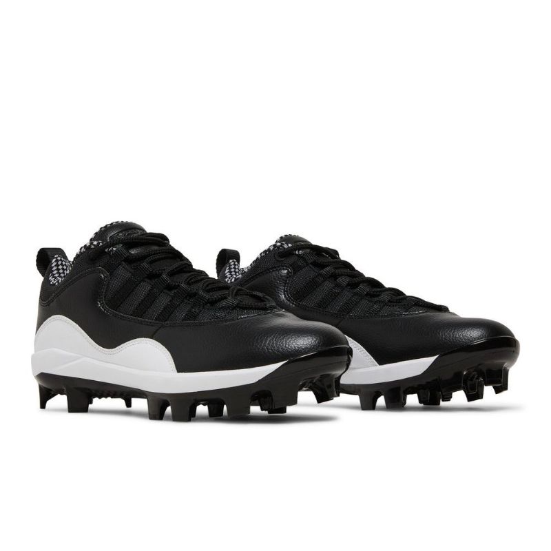 Air Jordan 10 Retro Mcs Low Svart Hvit Herresko