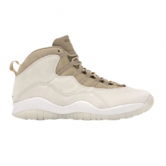 Air Jordan 10 Solely Retro Brun Beige Herresko