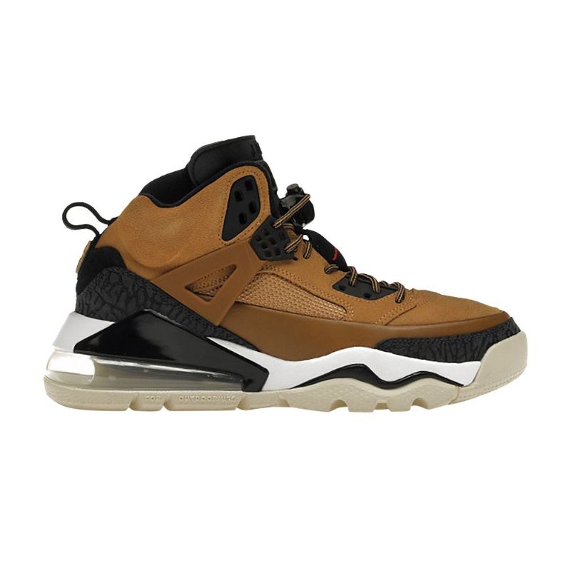 Air Jordan Spizike 270 Boot Brun Svart Hvit Herresko