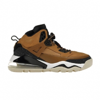 Air Jordan Spizike 270 Boot Brun Svart Hvit Herresko