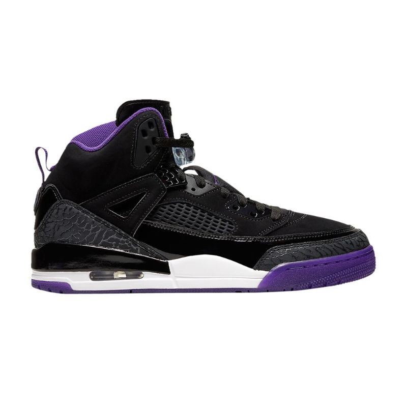 Air Jordan Spizike Svart Lilla Grå Herresko