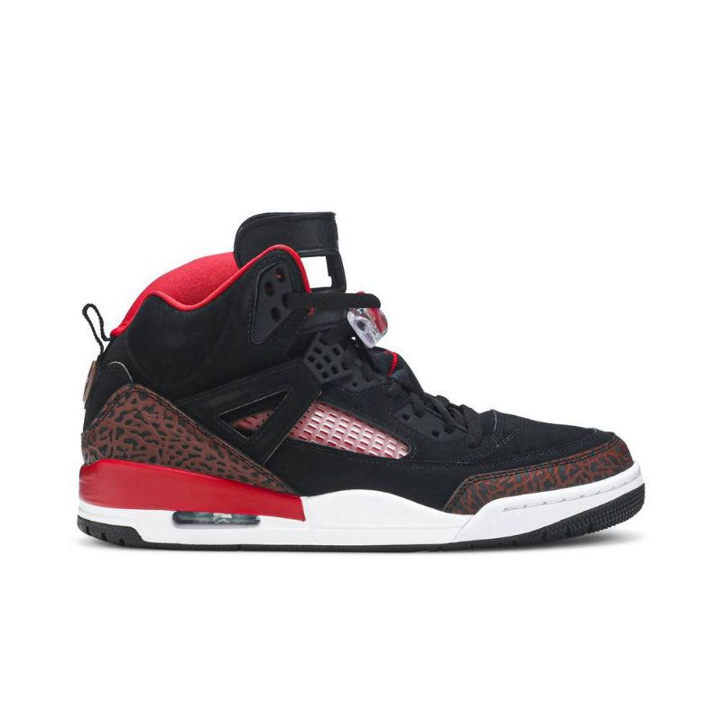 Air Jordan Spizike Svart Rød Hvit Herresko