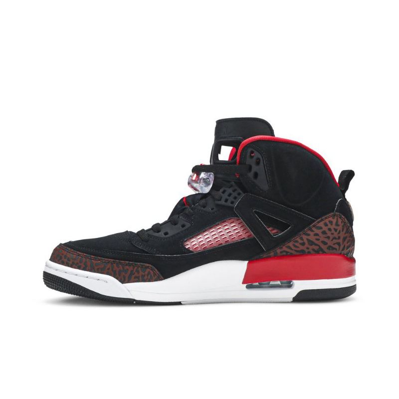 Air Jordan Spizike Svart Rød Hvit Herresko