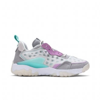 Air Jordan Delta 2 Hvit Grå Lilla Turkis Herresko