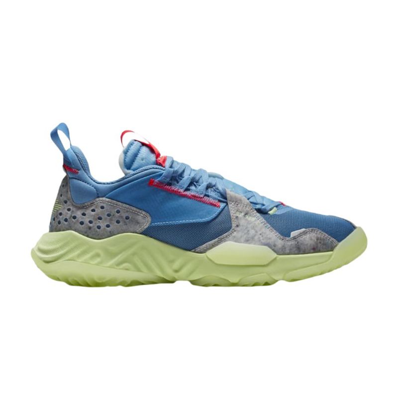 Air Jordan Delta Blå Grå Grønn Rød Herresko