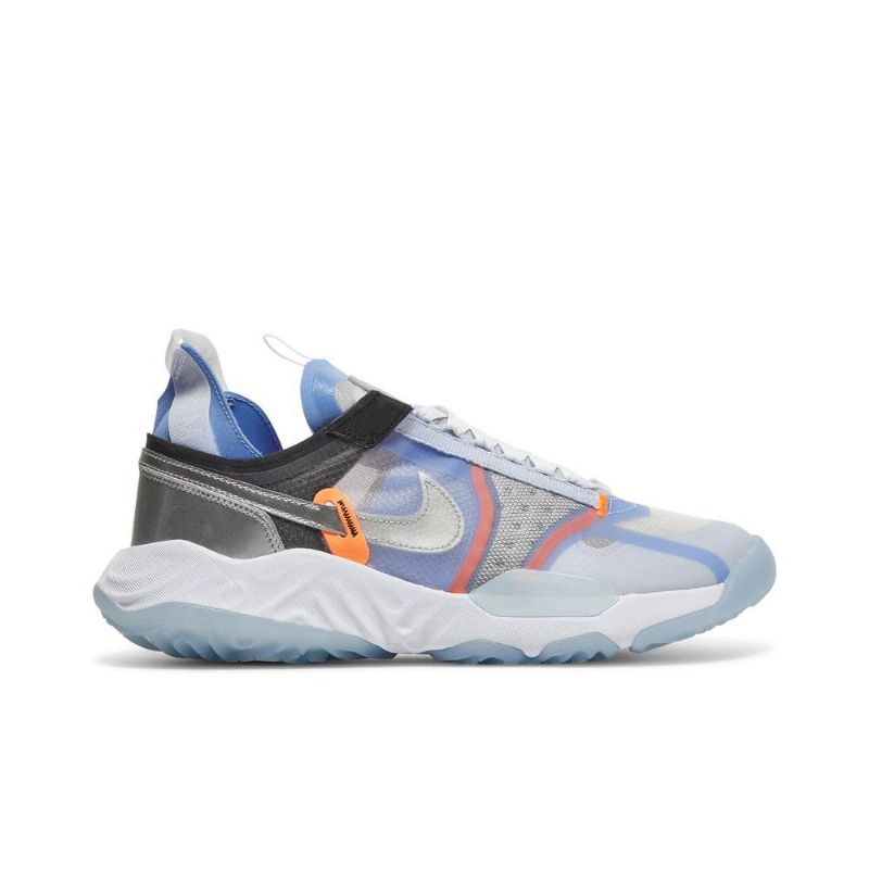 Air Jordan Delta Breathe Hvit Blå Svart Sølv Herresko