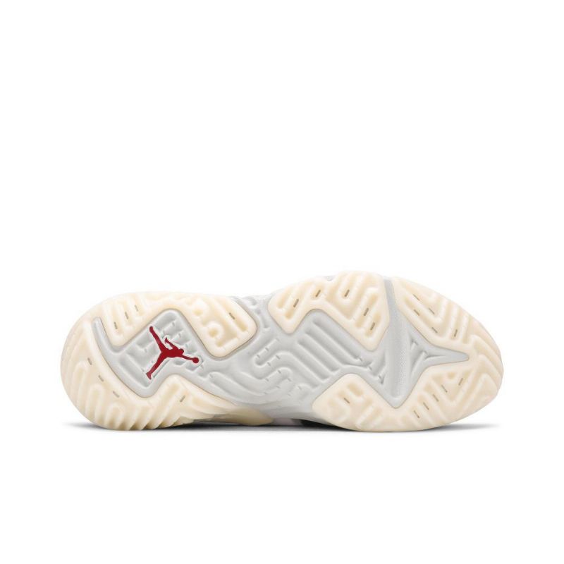 Air Jordan Delta Breathe Hvit Rød Grå Svart Herresko