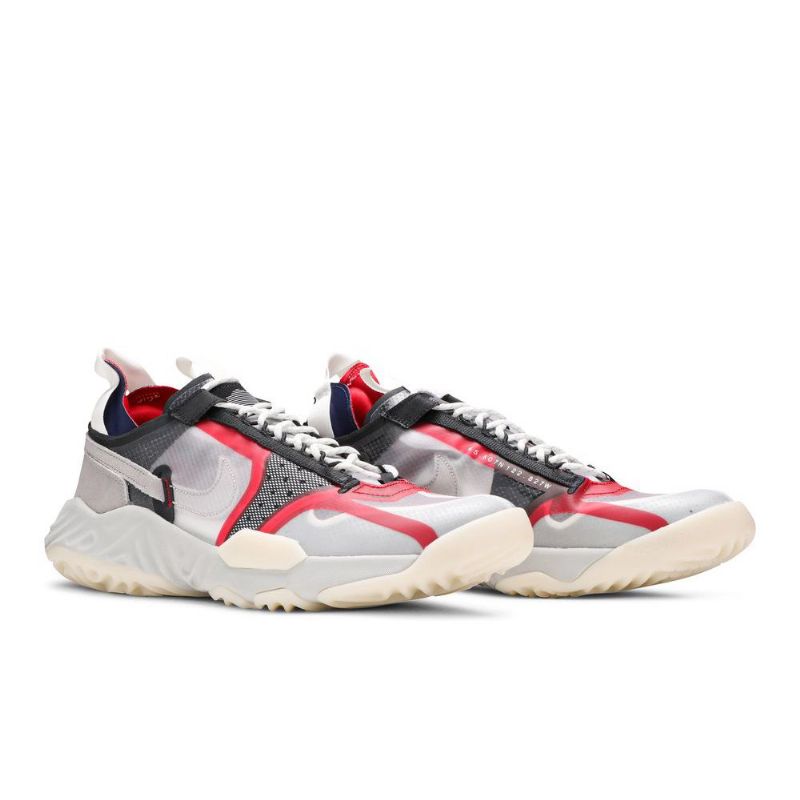 Air Jordan Delta Breathe Hvit Rød Grå Svart Herresko