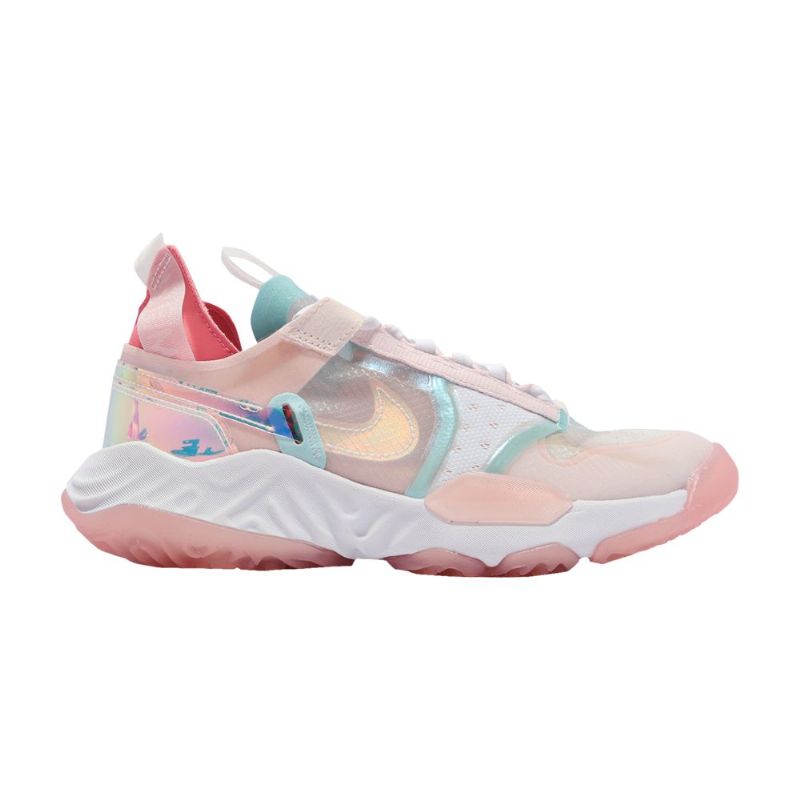 Air Jordan Delta Breathe Hvit Rosa Blå Damesko