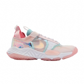 Air Jordan Delta Breathe Hvit Rosa Blå Damesko