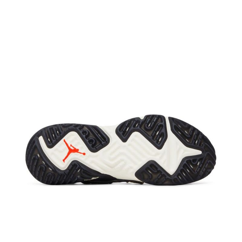 Air Jordan Delta Breathe Svart Grå Beige Rød Herresko