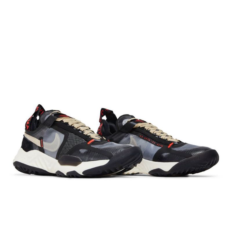 Air Jordan Delta Breathe Svart Grå Beige Rød Herresko