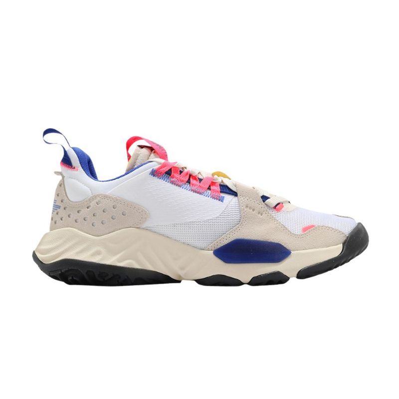 Air Jordan Delta Hvit Blå Beige Herresko