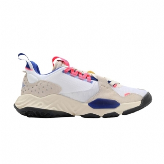 Air Jordan Delta Hvit Blå Beige Herresko