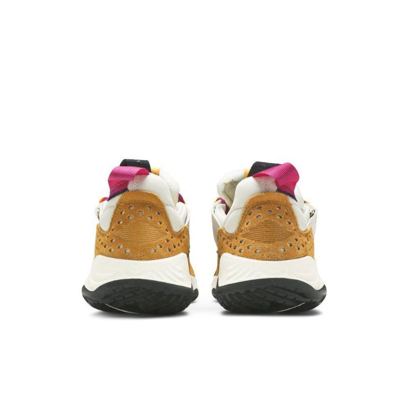 Air Jordan Delta Hvit Brun Lilla Svart Damesko