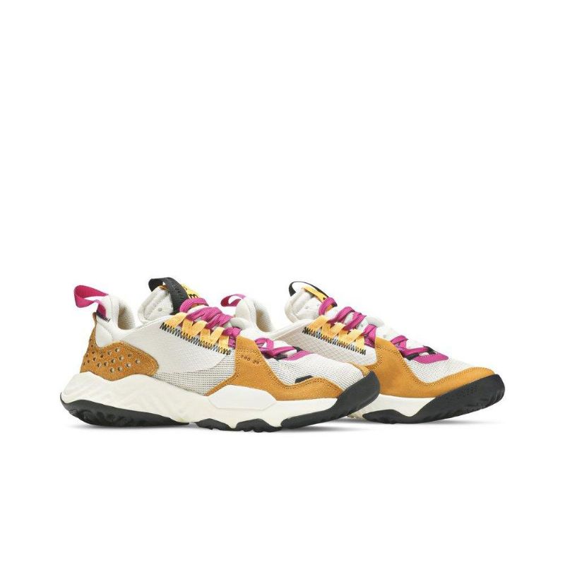 Air Jordan Delta Hvit Brun Lilla Svart Damesko