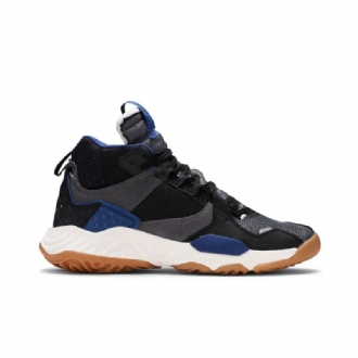 Air Jordan Delta Mid Svart Grå Blå Herresko
